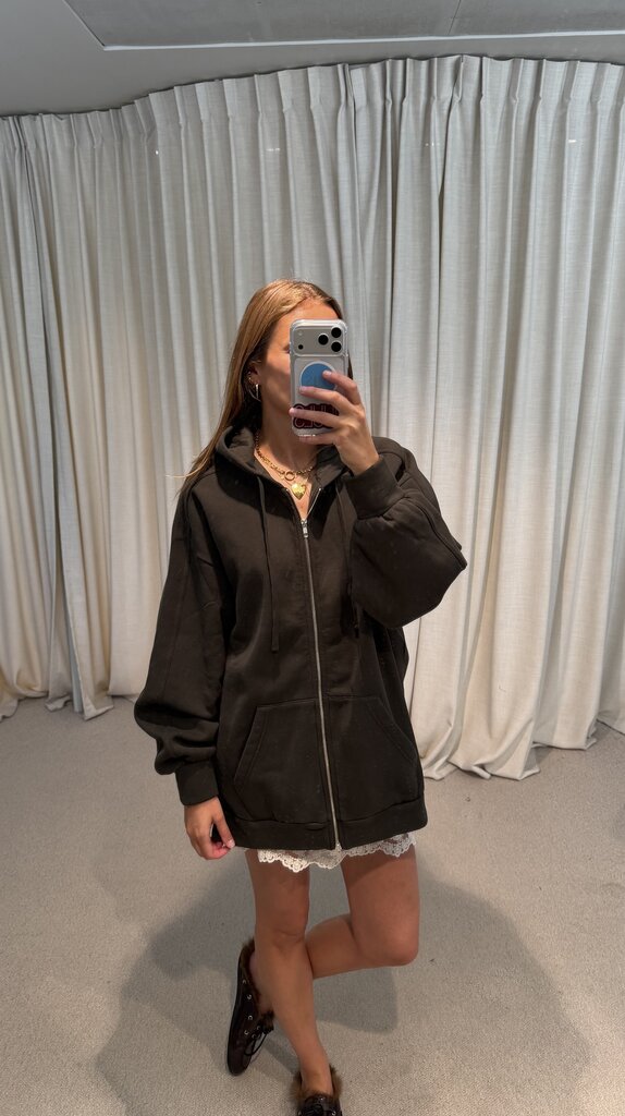 Âme Antwerp Ooper hoodie - Forest green