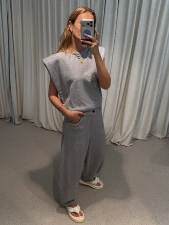 Rae Essex Balloon Sweat Pants - Grey