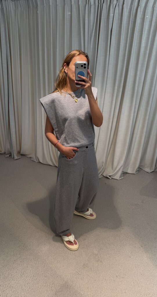 Rae Essex Balloon Sweat Pants - Grey