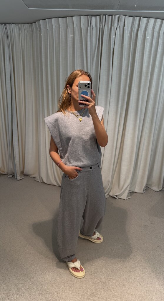 Rae Essex Balloon Sweat Pants - Grey