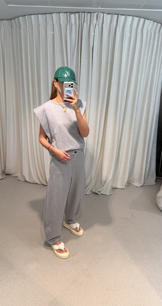 Rae Essex Balloon Sweat Pants - Grey