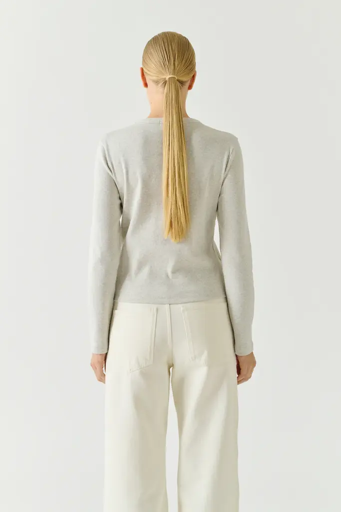 Soeur Flavie Tee - Gris Chine