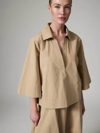 DAY Luma Top - Taupe