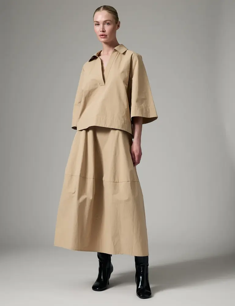DAY Luma Top - Taupe
