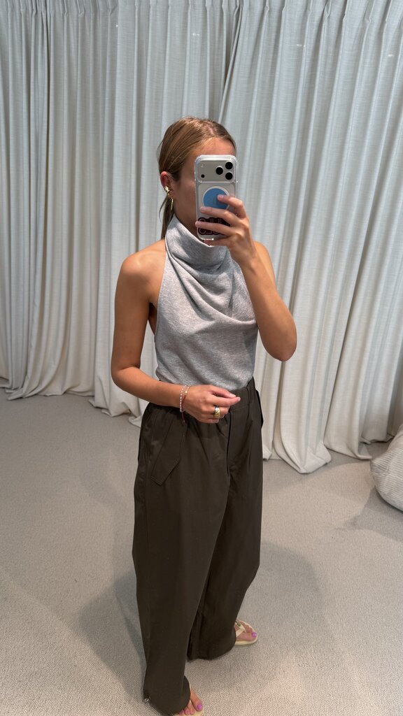 Rae Harper Parachute Pants - Khaki