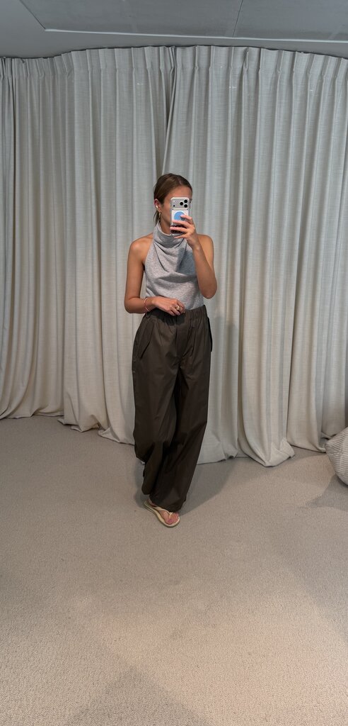 Rae Harper Parachute Pants - Khaki