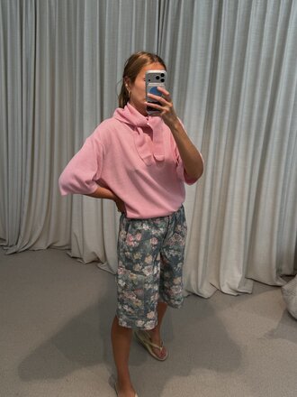 The Garment Como Oversized Tee - Pink