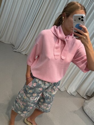 The Garment Como Bandana Scarf - Pink