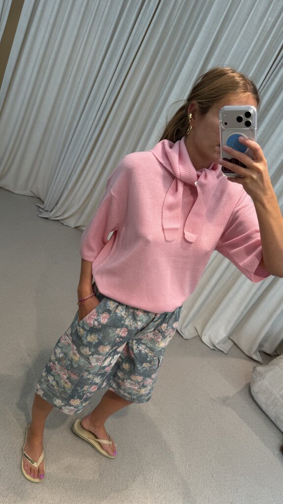 The Garment Como Bandana Scarf - Pink