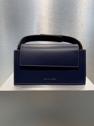 Zarina Rouge Leo Handbag - Blueberry