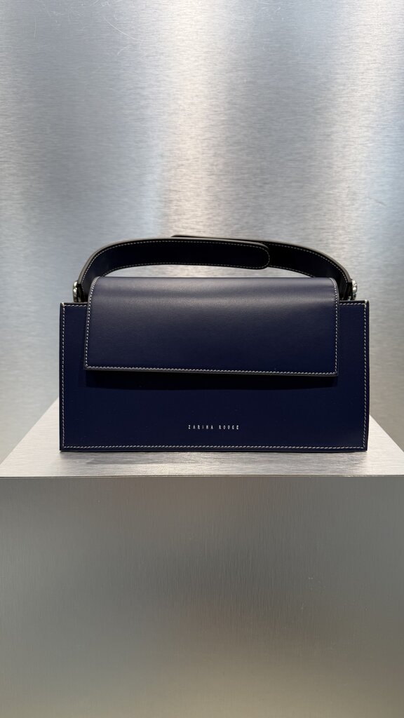 Zarina Rouge Leo Handbag - Blueberry