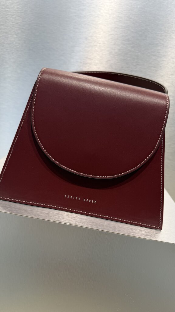 Zarina Rouge Suri Handbag - Cranberry