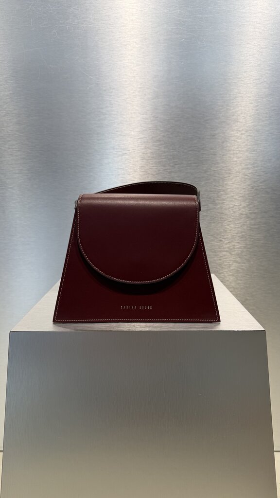 Zarina Rouge Suri Handbag - Cranberry