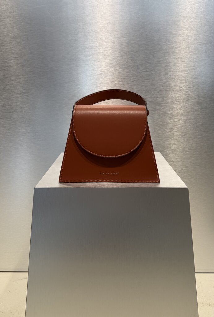 Zarina Rouge Suri Handbag - Caramel