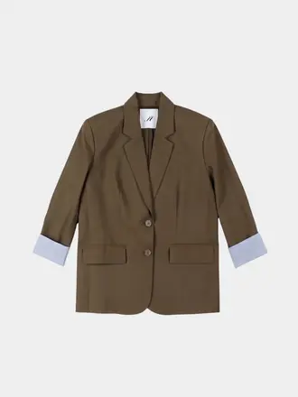 NOTED Ari Blazer - Khaki