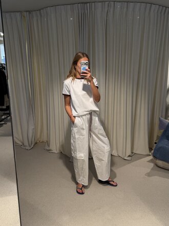 NOTED Dara  Pants - Ivory