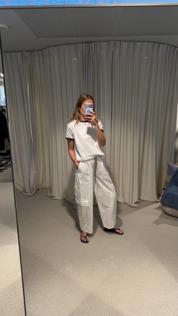 NOTED Dara  Pants - Ivory