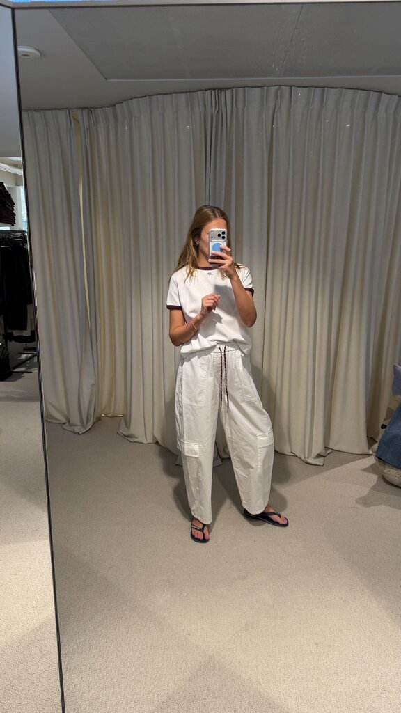 NOTED Dara  Pants - Ivory