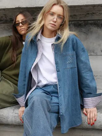 NOTED Celi Shirt - Denim