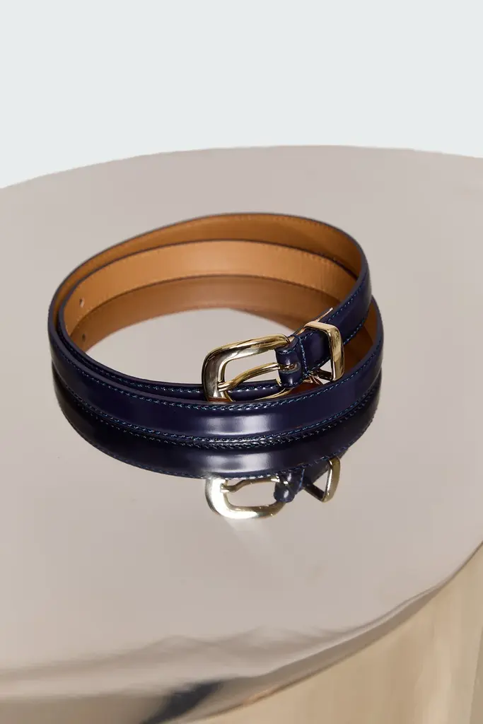 Studio Clique Albin Belt - Navy