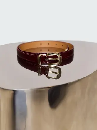 Studio Clique Albin Belt - Burgundy