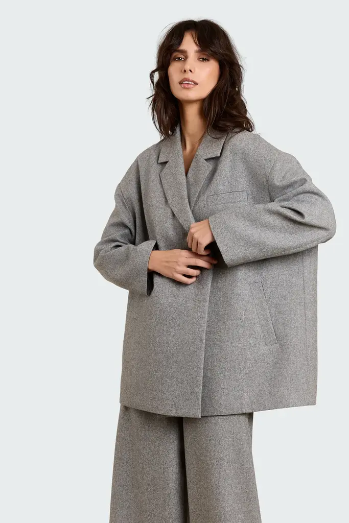 Studio Clique Ida Blazer - Grey Melange