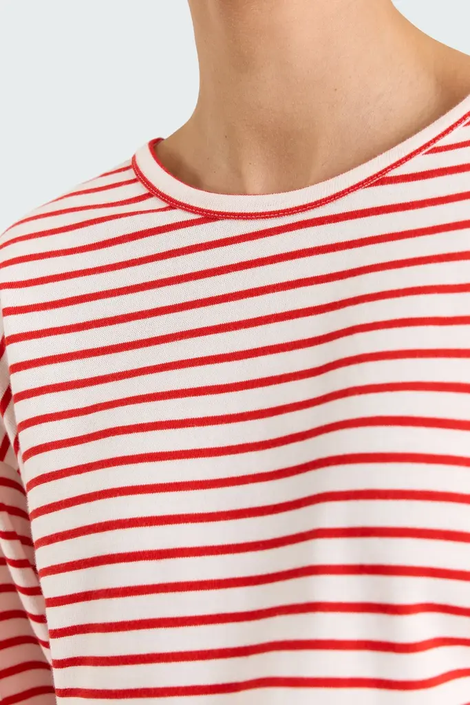 Studio Clique Caroline T-shirt - Red/White