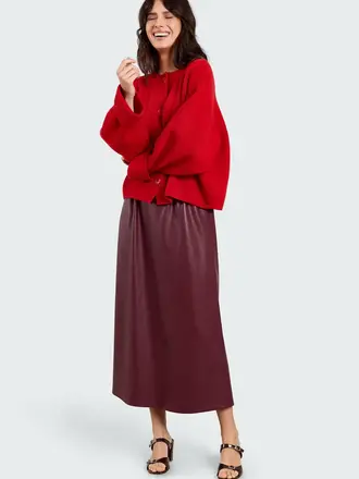 Studio Clique Annabel Skirt - Burgundy