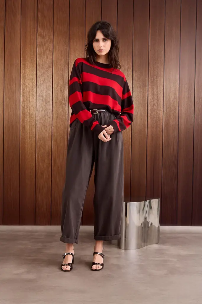 Studio Clique Sasha Jumper  - Red/Brown