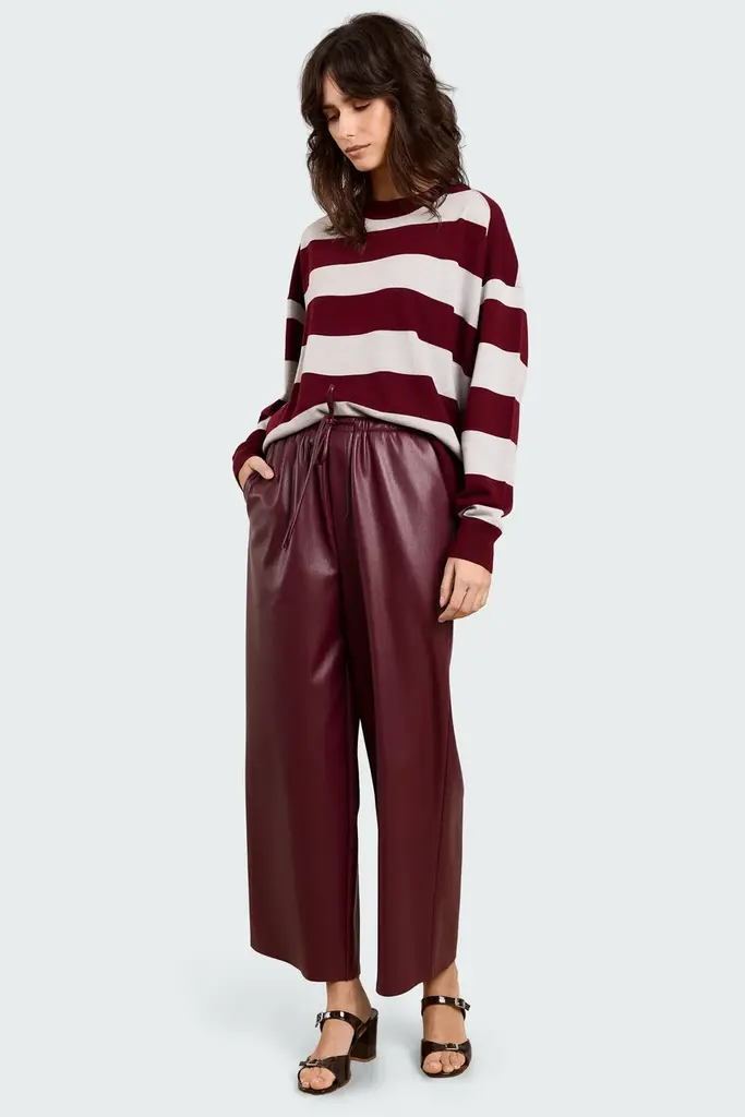 Studio Clique Sasha Jumper - Burgundy/Grey