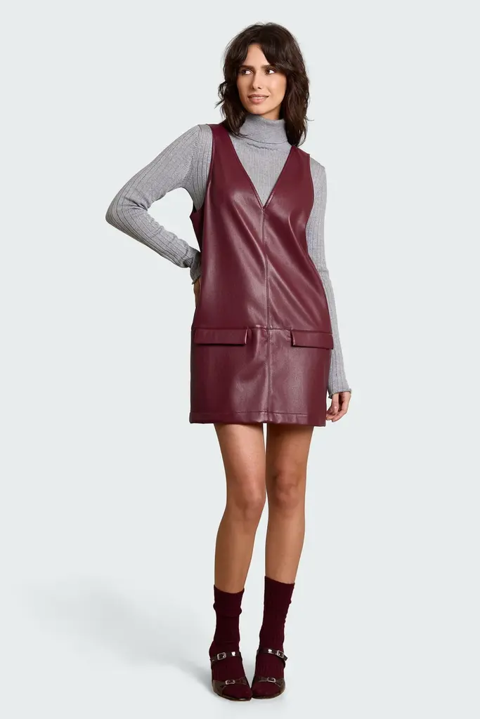 Studio Clique Ella Dress - Burgundy