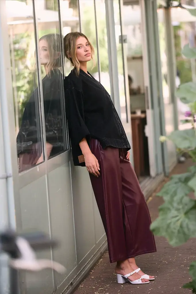 Studio Clique Sigrid Pants - Burgundy