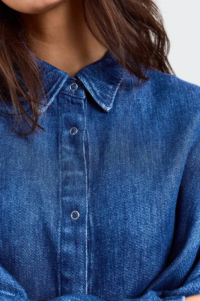 Studio Clique Alma Shirt - Vintage Blue
