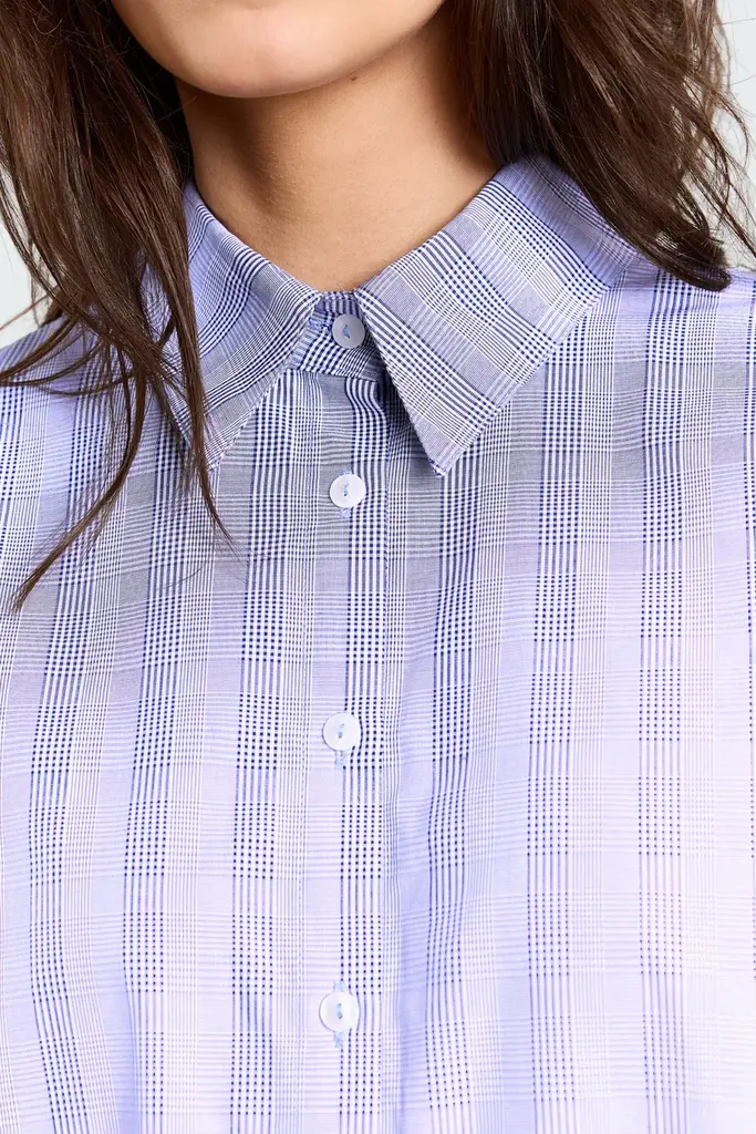 Studio Clique Laura Shirt - Bic Blue Check