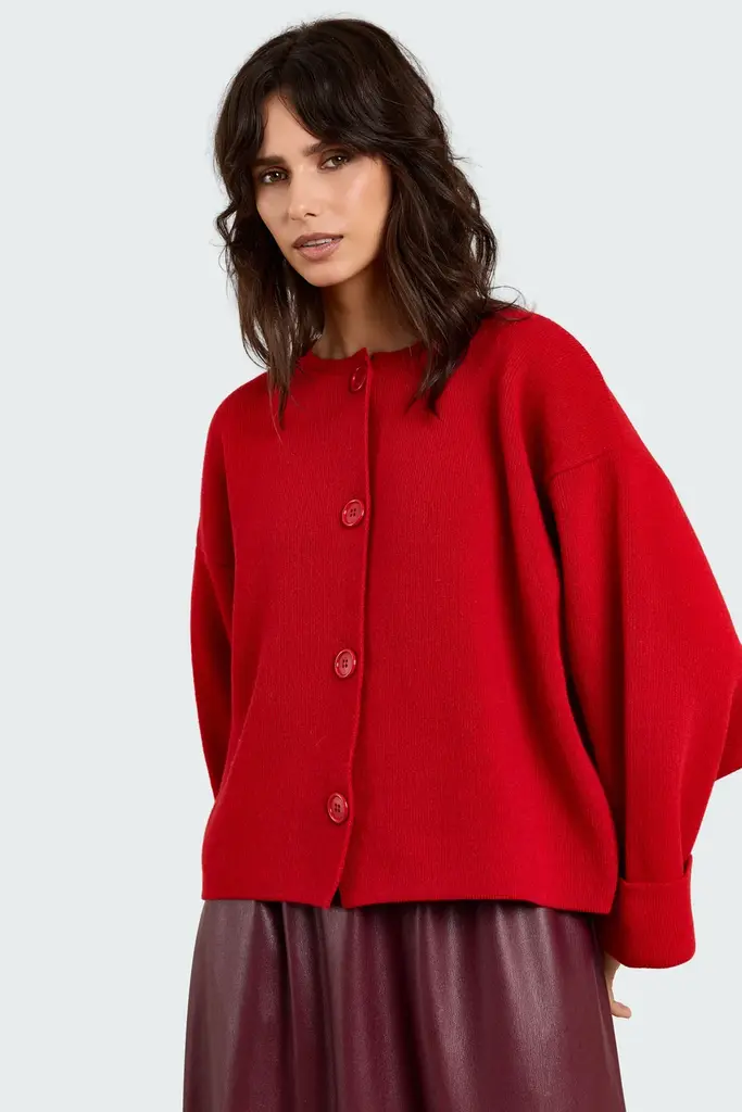 Studio Clique Pippa Cardigan - Red