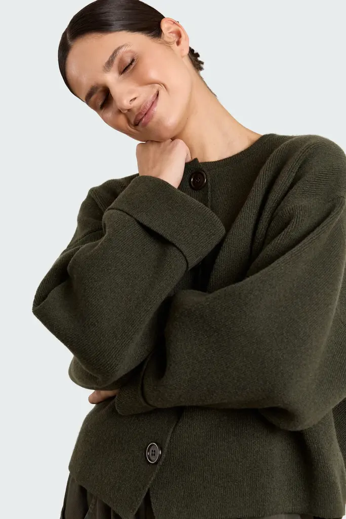 Studio Clique Pippa Cardigan - Dark Military