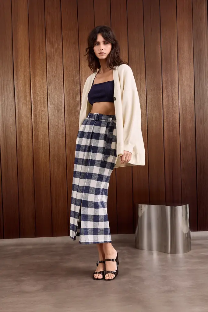 Studio Clique Elise Skirt - Navy/White