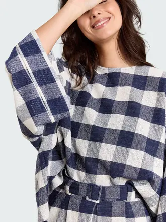 Studio Clique Carina Top - Navy/White
