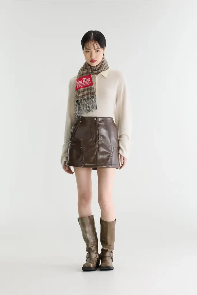 Bellerose Jeezy Skirt - Carbone