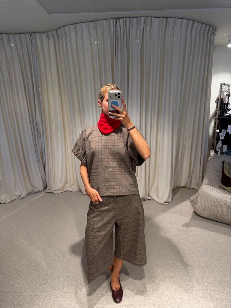 JOHNY Pepper Top - Check B