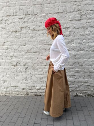 Anne-mi Irissa Long Skirt - Ermine