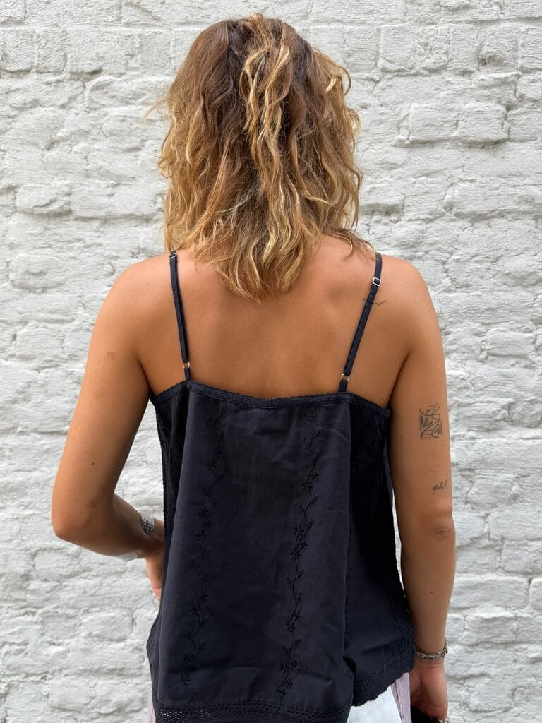Anne-mi Solea Ls Top - Black