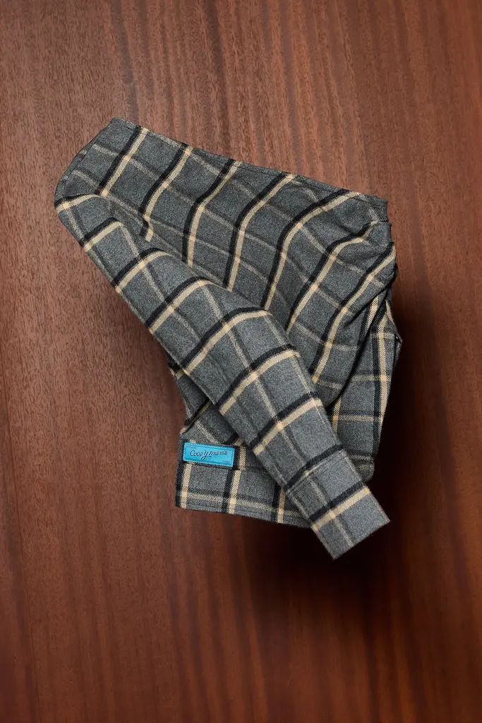 COCO Y MARIA La Camisa De Lado - Grey Check