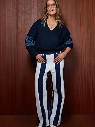 COCO Y MARIA Loma Polo - Navy Denim