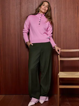 COCO Y MARIA Dolly Turtleneck - Pink