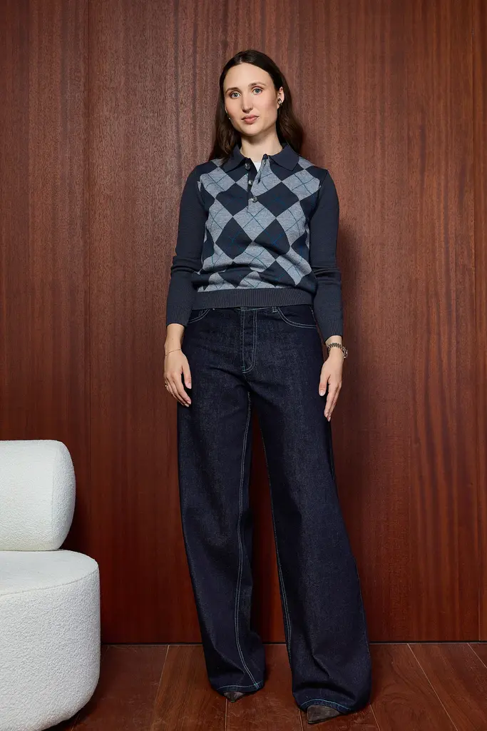 COCO Y MARIA Pierre Knit - Argyle