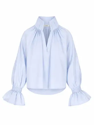 Rae Fleur Shirt - Sky Blue