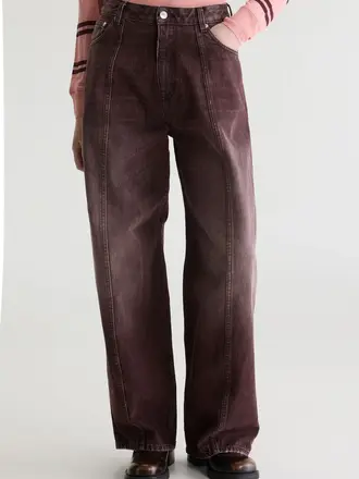 Bellerose Perl Jeans - Used Burgundy