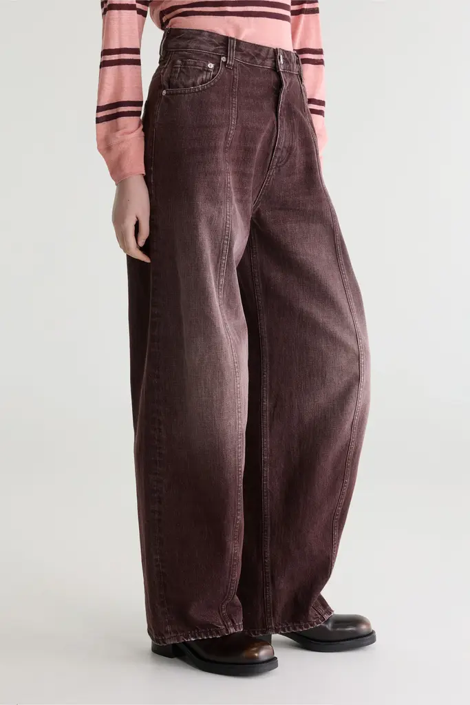 Bellerose Perl Jeans - Used Burgundy