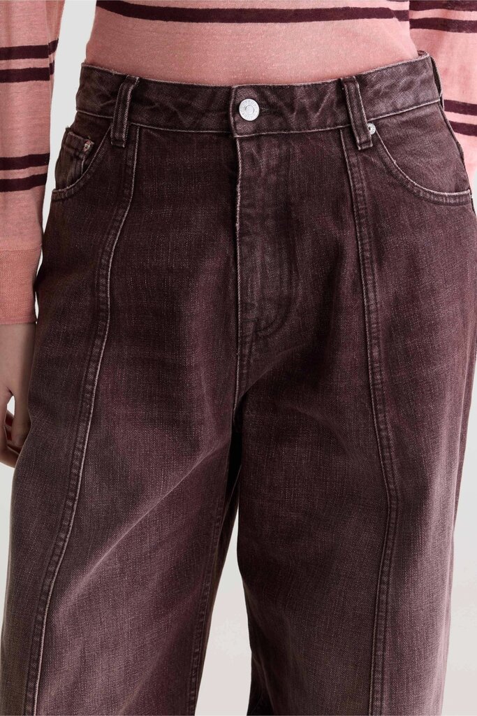 Bellerose Perl Jeans - Used Burgundy